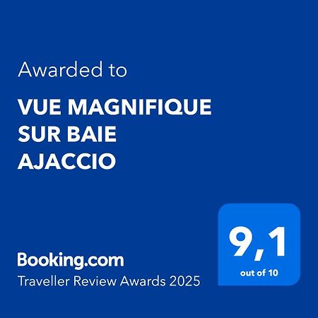 Vue Magnifique Sur Baie Ajaccio Apartment Porticcio  Exterior photo