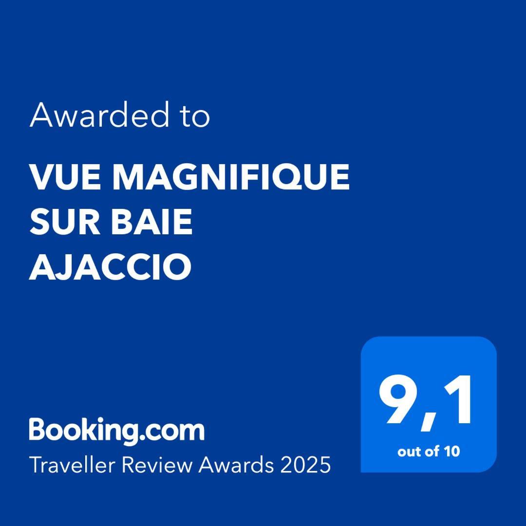 Vue Magnifique Sur Baie Ajaccio Apartment Porticcio  Exterior photo